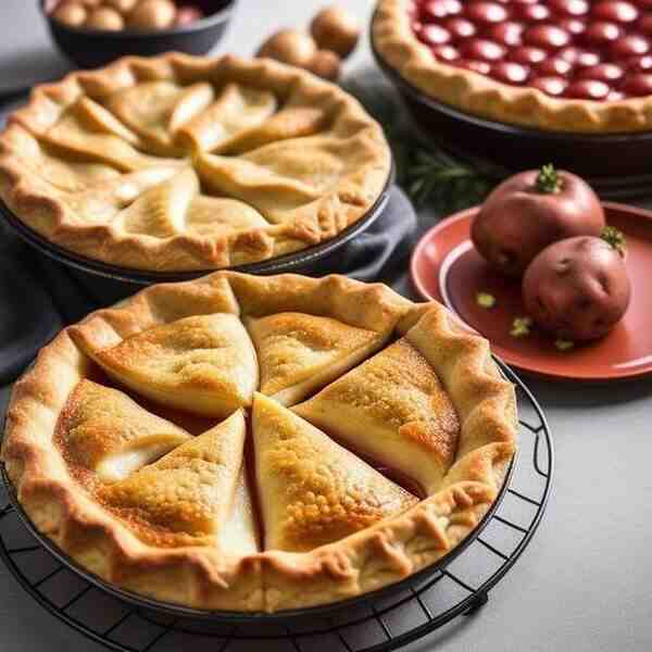 Пирожки печеные с картофелем